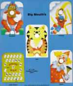 Baseball, Football, Kat, Clown and Joker Big Mouths